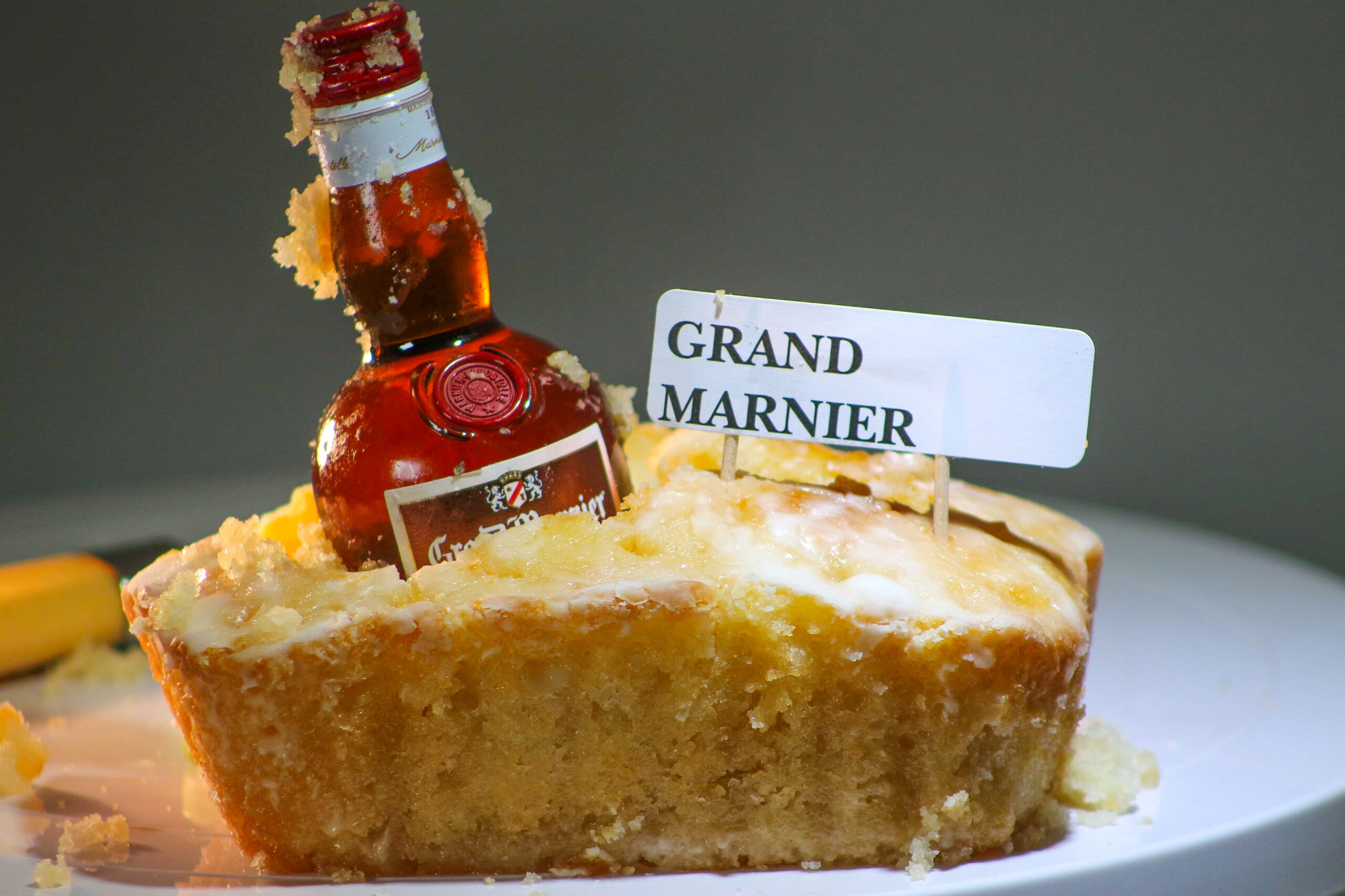 Grand Marnier Glaze Mini Cake KB Delights